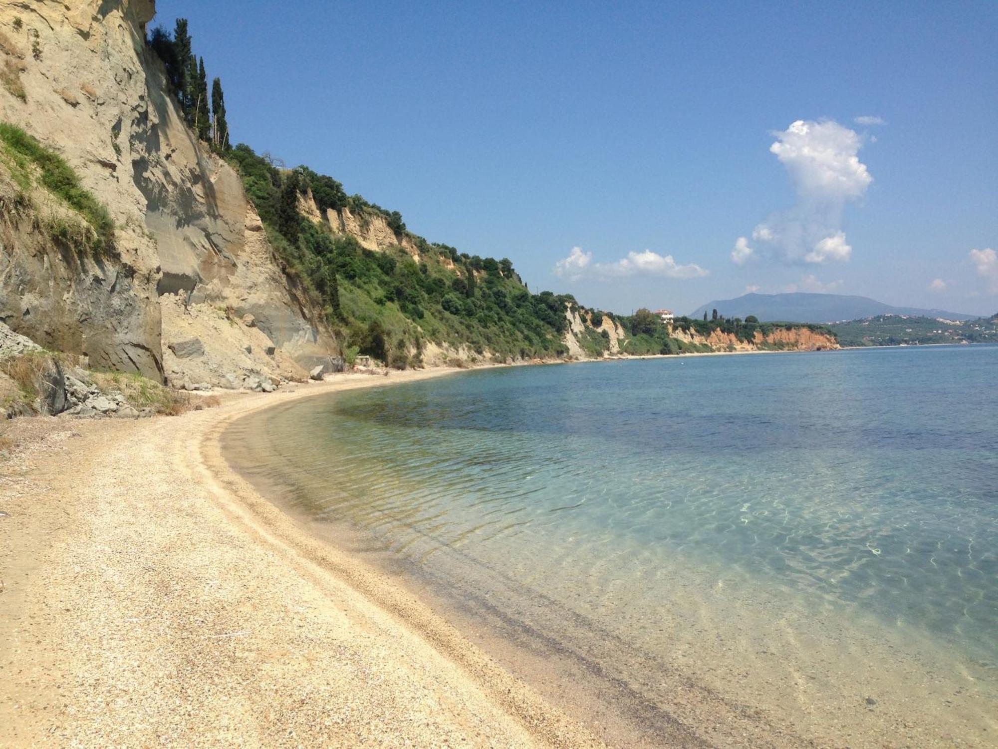 Luxurious Villa In Peloponnese With Swimming Pool Kamária エクステリア 写真