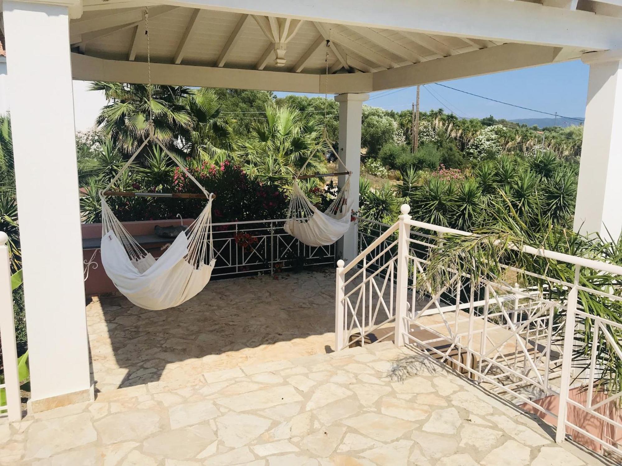 Luxurious Villa In Peloponnese With Swimming Pool Kamária エクステリア 写真